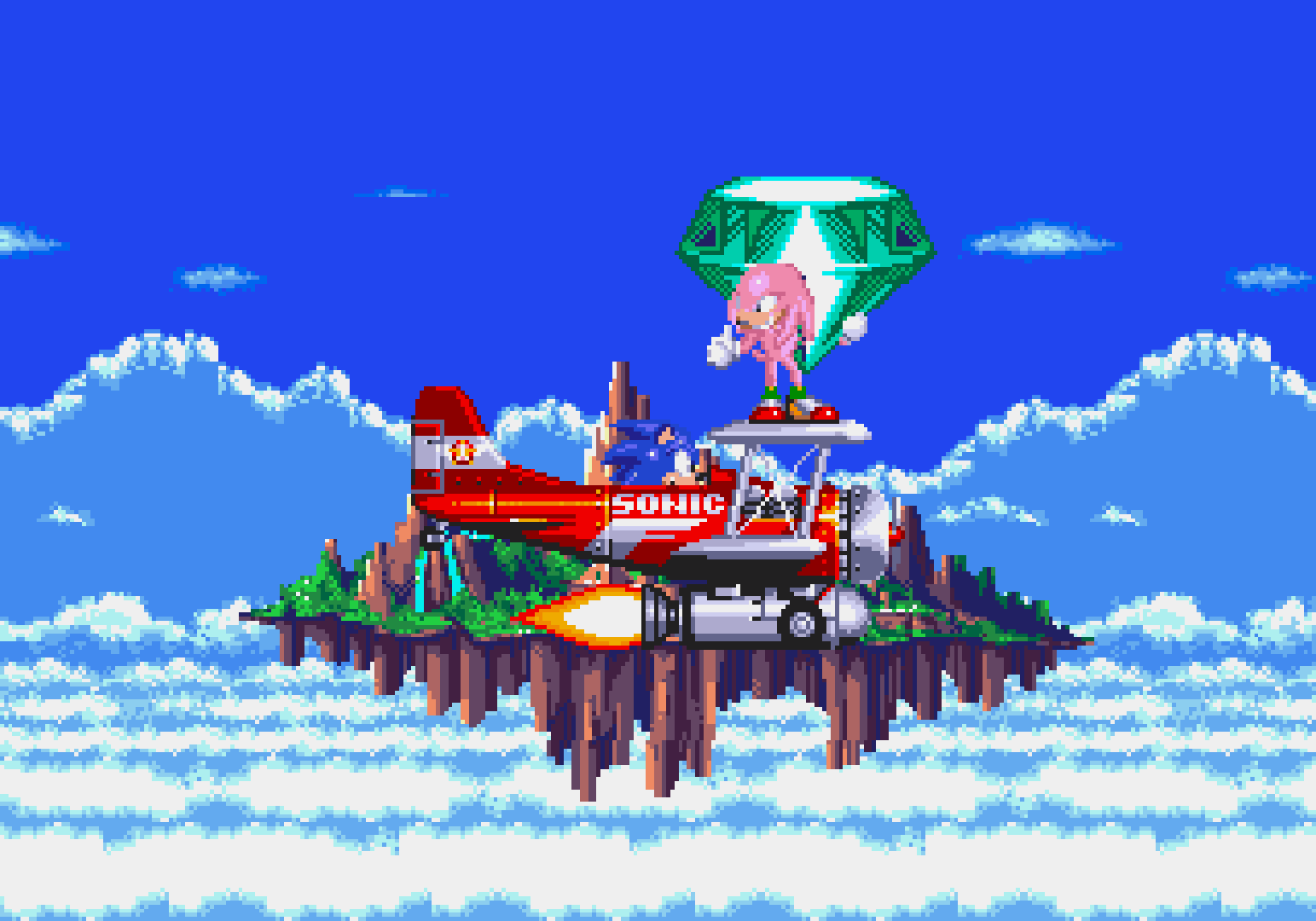captura de tela de sonic the hedgehog 3 & knuckles